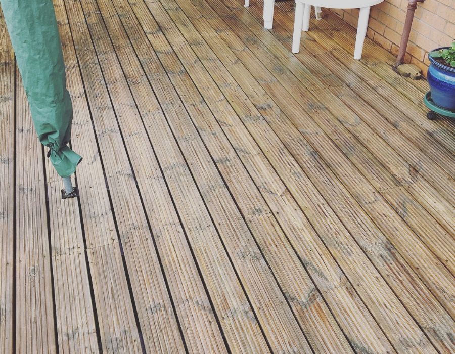 Decking Cleaning Powys, Wales