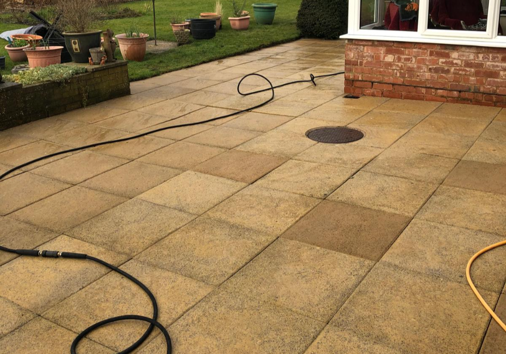 patio cleaners in brecon powys